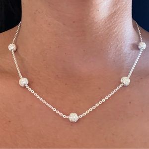 Sterling Silver Necklace 14 inches
